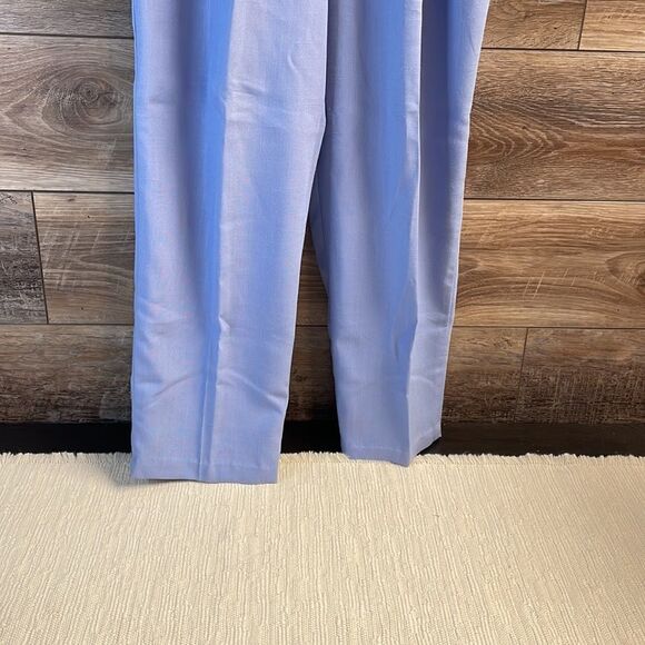 SAG HARBOR Ladies Petite Polyester Rayon Blend Dress Pants Blue Size 16P - Picture 7 of 11